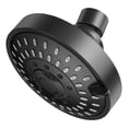 thumbnail image 1 of Shower Rainfall Showerhead Round High Pressure Rain Fall Showerheads 4 Inches Rain Shower Head ABS Rainfall Shower Head Adjustable Angle 5 Bathroom Showerhead, 1 of 2