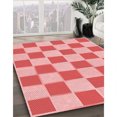 thumbnail image 3 of Ahgly Company Machine Washable Indoor Rectangle Transitional Pastel Pink Area Rugs, 4' x 6', 3 of 7