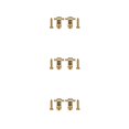 thumbnail image 2 of ZheElen 2Pcs Rouleau Professionnel Chaîne Arbres Retenue de Chaîne Imperméable Léger Boucle Réglable Guides Enduit Surface Or 3Set, 2 of 6