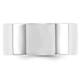 thumbnail image 2 of 14K White Gold 10mm Standard Flat Comfort Fit Band Size 8, 2 of 3