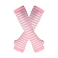 thumbnail image 2 of letairis Complete Wardrobe Versatile Socks With Long Gloves Set Comfortable To Wear pink and white 1Set, 2 of 5