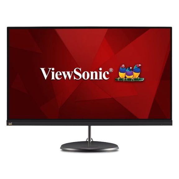 ViewSonic - Moniteur de 24 po à profil mince, entrée USB de type C, résolution de 1920 x 1080