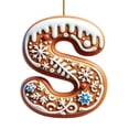 thumbnail image 2 of LSLJS 26 Letters Christmas Tree Decoration Pendant Christmas Tree Ornaments Personalized DIY Christmas Ornaments Christmas Decorations Xmas Tree Hanging Decor, 2 of 5