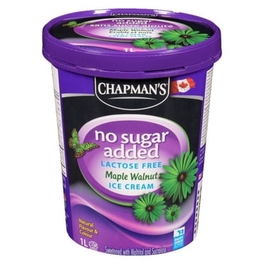 Chapman's Crème Glacée Érable et Noix Sans Sucre Ajouté/sans Lactose en Pot 1L