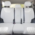 thumbnail image 5 of For 2019–2023 Hyundai Santa Fe FH Group Custom Fit Neoprene Waterproof Car Seat Covers - Full Set Solid Gray, 5 of 5