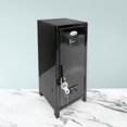 thumbnail image 4 of Small Makeup Storage Cabinet Vertical File Cabinet for Cotton Pad Entryway Black, 4 of 8