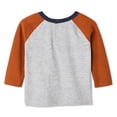 thumbnail image 2 of George Baby Boys' Long-Sleeve Raglan T-Shirt, 2 of 2
