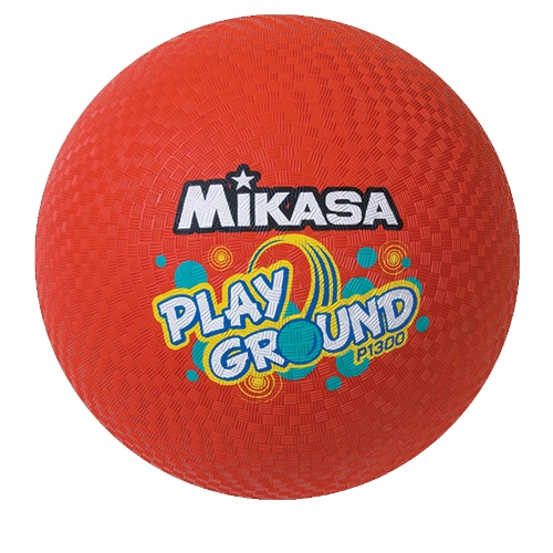 Mikasa Playground Ball (Red, 13-Inch)