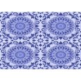 thumbnail image 1 of Ahgly Company Machine Washable Indoor Rectangle Transitional Ocean Blue Area Rugs, 6' x 9', 1 of 7