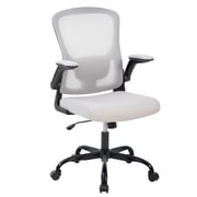 GloryStar High Back Mesh Office Chair, Ergonomic Design with Flip-Up Arms, Adjustable Lumbar Support, 330 lbs Capacity, Rolling Chair for Study or Work
