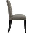 thumbnail image 3 of Modway Duchess Dining Chair, Granite Gray, Set of 1, 3 of 5