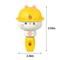 thumbnail image 3 of White Childrens Whistle With Lanyard And Trumpet Shape Musical Kindergarten Toy For Early Sound Learning And Play Plastic Material White, 3 of 8