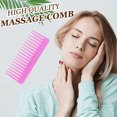 thumbnail image 3 of Peigne à Cheveux Léger Léger Portable Petit Utile Barbershop Outils Multifonctionnel Large Dent Bonbons Couleur Modélisation Approvisionnement Rose Rouge, 3 of 6