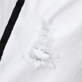 thumbnail image 5 of B91xZ Mens Comfort Fit Jeans Stretch Ripped Skinny Jeans with Pockets,White M, 5 of 5
