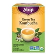 thumbnail image 1 of Yogi Green Tea Kombucha, Contains Caffeine Wellness Tea Bags, 1 of 6