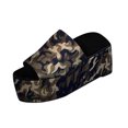 thumbnail image 2 of LSLJS Women's Open Toed Fish Mouth Platform Slippers Platform Sandals And Slippers, Women's Slippers, 2 of 3