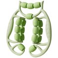 thumbnail image 3 of Viflosae Foam Roller Muscle Roller Cellulite Roller Muscle Relaxer Circular Leg Clamp Deep Tissue Massage Tool for Legs Arms Body Drainage Handheld Roller for office Workers, 3 of 5