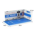 thumbnail image 3 of 1/24 Car Garage Diorama Model Model Railroad Decoration Collection Toy Vehicle for Micro Landscape Diorama Scenery Blue, 3 of 9