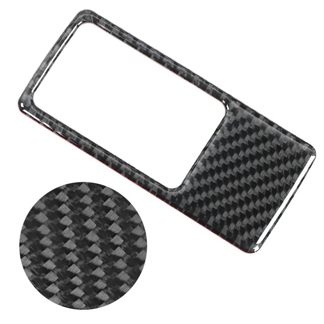 Parking Switch Panel Frame Cover Carbon Fiber Sticker Fit For MX-5/Roadster ND 16-20 Brake Button Panel Trim Car Interior Trim For Outdoor