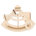 thumbnail image 1 of Miangastore Beige Sextant Modèle 1 Ensemble pour l'Apprentissage de la Latitude et de la Longitude et l'Éducation à la Navigation, 1 of 8