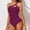 Red, variant on GZWYHT Bathing Suit for Women Womens Swimsuits One Shoulder Swimsuit For Women Bathing Suits Modest Full Coverage Keyhole Swimwear One Piece Swimsuit Women Tummy Control Swimsuits White L