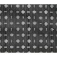 thumbnail image 4 of oneOone Cotton Flex Fabric Geometric Hash & Stripe Block Fabric Prints By Yard 40 Inch Wide, 4 of 4