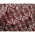 thumbnail image 4 of oneOone Silk Tabby Fabric Floral Block Printed Fabric 1 Yard 42 Inch Wide, 4 of 4