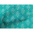 thumbnail image 4 of oneOone Cotton Poplin Fabric Floral Block Print Fabric BTY 56 Inch Wide, 4 of 4