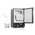 thumbnail image 1 of VEVOR 15" W Under Counter Ice Maker, 15 LBS/Day Crescent Ice Maker Built-in with 11LBS Storage Bin & Reversible Door, Freestanding Ice-Making Machine - No Drain Required, 1 of 9