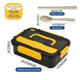 thumbnail image 2 of Dvkptbk Larg Lunchbox Compartment Lunch Box Large Capacity Plastic Microwave Oven Lunch Box with Cutlery Work Students Portable Lunch Box Set Kitchen Essentials, 2 of 6