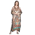thumbnail image 1 of Caftans Longs pour Femmes, Robe Caftan Grande Taille, Robe de Soirée, Fête, Été, Plage, Robe d'Été, Manches Kimono, Robes Décontractées, 1 of 6
