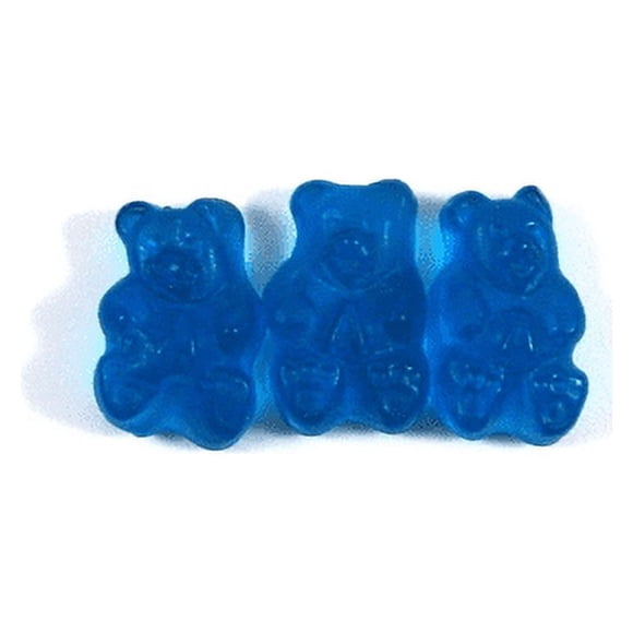 Blue Raspberry Gummy Bears Bulk Food Service 20 lbs/9.07 kgs