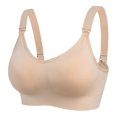 thumbnail image 2 of LSLJS Ladies Comfortable Breathable No Steel Ring Front Buckle Breastfeeding Bra Woman Underwear, 2 of 9