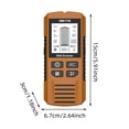 thumbnail image 3 of Electrical Tools Wall Scanner 5 in 1 Detects Stud Metal AC Wires LCD Display for Accurate Hidden Object Location with Quality and, 3 of 7