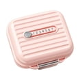 thumbnail image 1 of FHBVT Organisateur de Médicaments Portable Sécuritaire 7 Jours 3 Repas par Jour Boîte de Rappel de Pilules Compacte Mini Format Bonbon pour Voyage Usage Quotidien Personnes Âgées Gestion des Médicaments Petit Distributeur de Pilules Boîte de Rangement, 1 of 4