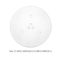 thumbnail image 5 of Glass Turntable Tray Microwave Oven Cooking Plate Oven Replacement Tray Plate, 5 of 5