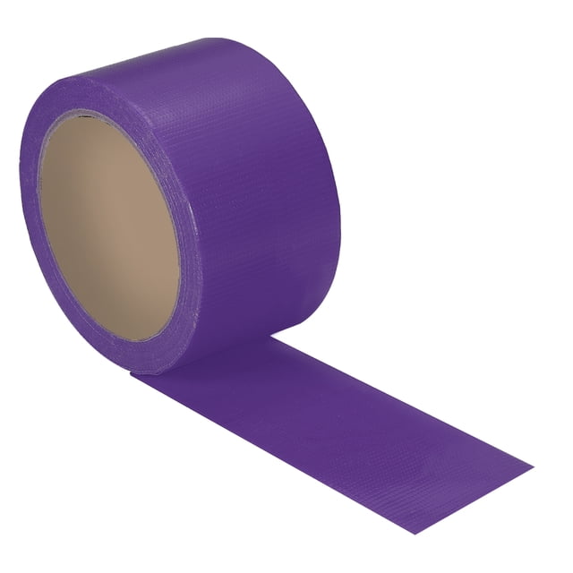 Uxcell Ruban Gaffer, Ruban de Sol Gaffer Imperméable Sans Résidu Non Réfléchissant Facile à Déchirer Violet 2 Pouces x 55 Yards