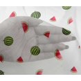 thumbnail image 4 of oneOone Tissu en Viscose Chiffon Imprimé Fruit Melon D\'eau BTY 42 Pouces de Large, 4 of 4