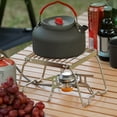 thumbnail image 4 of LJNYFDC Réchaud Résistant aux Hautes Températures Support de Réchaud de Camping en Acier Inoxydable Pieds Pliables Valve d'Air Réglable Support de BBQ Équipement de Cuisson, 4 of 5