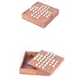 thumbnail image 4 of Solitaire Toy Wood Solitaire Chess Board Game Classical Intelligence Toy for Children Adults, 4 of 5