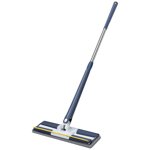 Dvkptbk Mop 36cm Mains- Mop mains-ree Microfibre plate Mop à boucle automatique 360 Degree Hands- Microfibre Plancher Mop Lazy Mains- Mop Convient pour la maison Kit fournitures de nettoyage