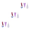 thumbnail image 1 of maskred Shaver Shaping Tool for Smooth Pubic Hair and Skin Easy to Triangle 3Set, 1 of 6