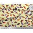 thumbnail image 3 of Soimoi Poly Georgette Fabric Floral & Textured Fish Ocean Printed Fabric 1 Yard 42 Inch Wide, 3 of 3