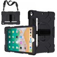 thumbnail image 3 of DEBGFS pour iPad Air 3 Étui iPad 10.5 2019 Étui avec Béquille Intégrée Robuste Ultra Résistant Antichoc Étui Hybride 3 Couches Étui Intégrale pour iPad Air 3rd / iPad Pro 10.5 Pouces, Noir, 3 of 10