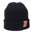 thumbnail image 1 of Winter Hat Children Adult Cap Thick Knitted Elastic Windproof Cozy Cold Resistant Solid Color Regular Fit Outdoor Beanie, 1 of 10