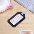 thumbnail image 2 of Harpily Business Card Holder 1Packs Luggage Tag Anti Loss Suitcase Tag Suitcase Boarding Pass Check Tag Tag Luggage Tag Tag One Size Black, 2 of 4