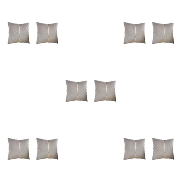 Youkk 2pieces Space Stylish And Practical Sofa Home Decor Healthy Printing And Dyeing grey 5Set