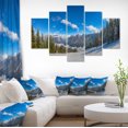 thumbnail image 1 of Alpes Autrichiennes Vues de la Piste de Ski - Impression sur Toile Paysage, 1 of 3