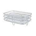 thumbnail image 2 of WMQPNNS New Trending Rectangle Stainless Steel Air Fryer Grill Dehydrator Rack Air Fryer Removable Multiple Stand Air Fryer Racks for Cooking Todays Deals Clearance Sale, 2 of 6