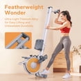 thumbnail image 3 of MERACH Magnetic Rowing Machine 350lbs Weight Capacity, 16 Levels of Quiet Resistance, Bluetooth Rowing Machine for Home Workout, 3 of 9